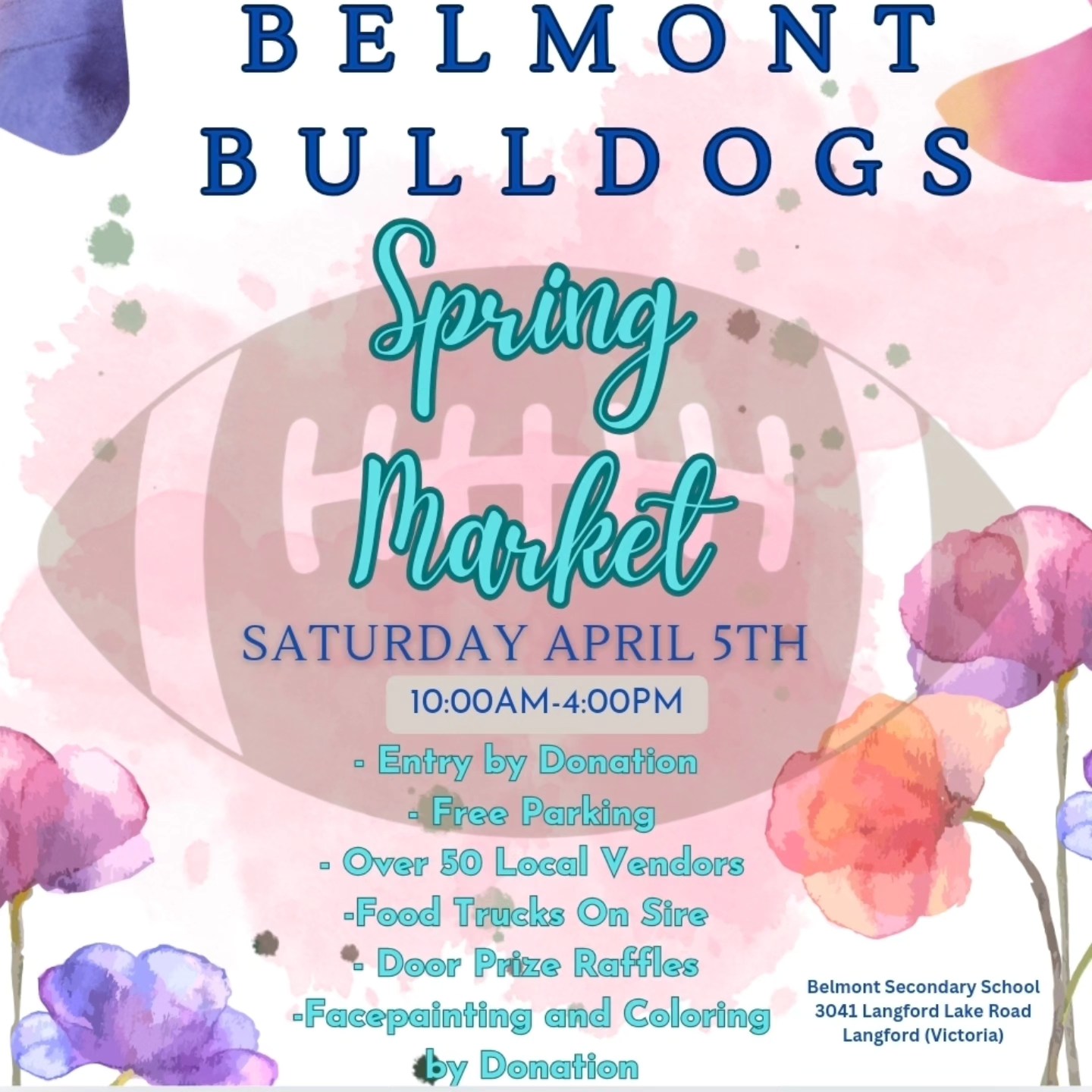Belmont Bulldogs Spring Market